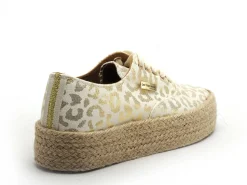 Les Tropeziennes COSMIC Beige Baskets Basses Femme