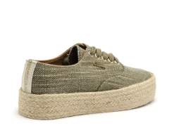 Les Tropeziennes COSMIC F Kaki Baskets Basses Femme