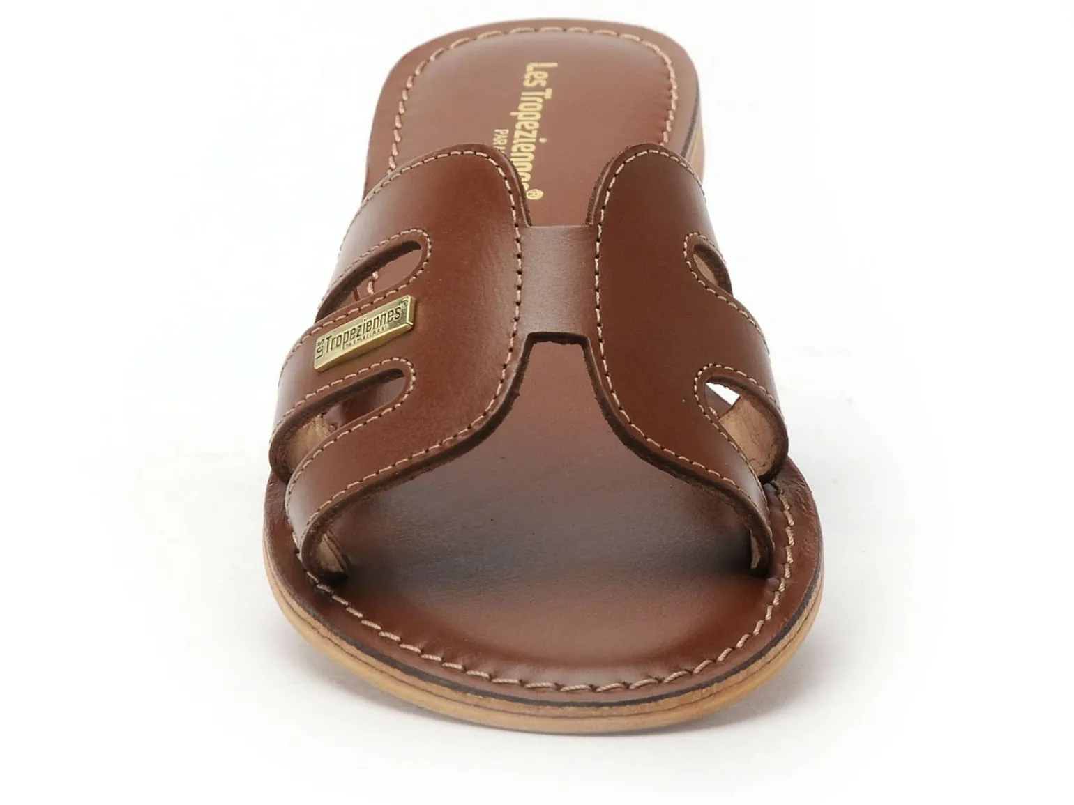 Les Tropeziennes DAMIA Marron Mules et Sabots Plats Femme