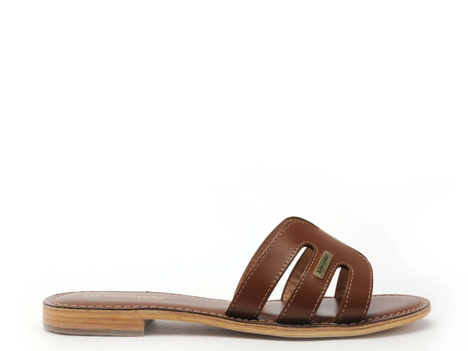 Les Tropeziennes DAMIA Marron Mules et Sabots Plats Femme