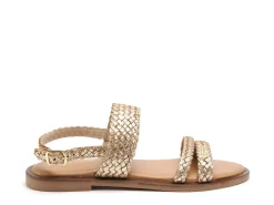 Les Tropeziennes DOBELLE F Or Sandales Plates Femme