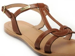 Les Tropeziennes HACKLIO F Marron Sandales Plates Femme