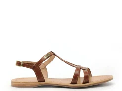 Les Tropeziennes HACKLIO F Marron Sandales Plates Femme