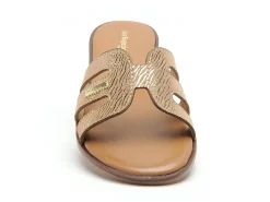 Les Tropeziennes HAMIGA F Beige Mules et Sabots Plats Femme