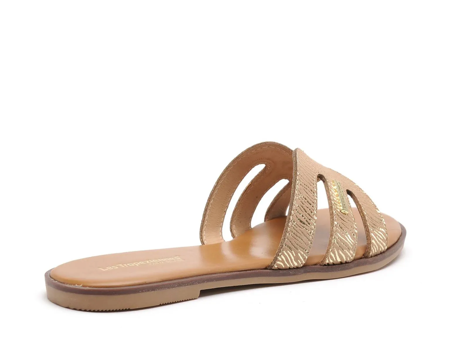 Les Tropeziennes HAMIGA F Beige Mules et Sabots Plats Femme
