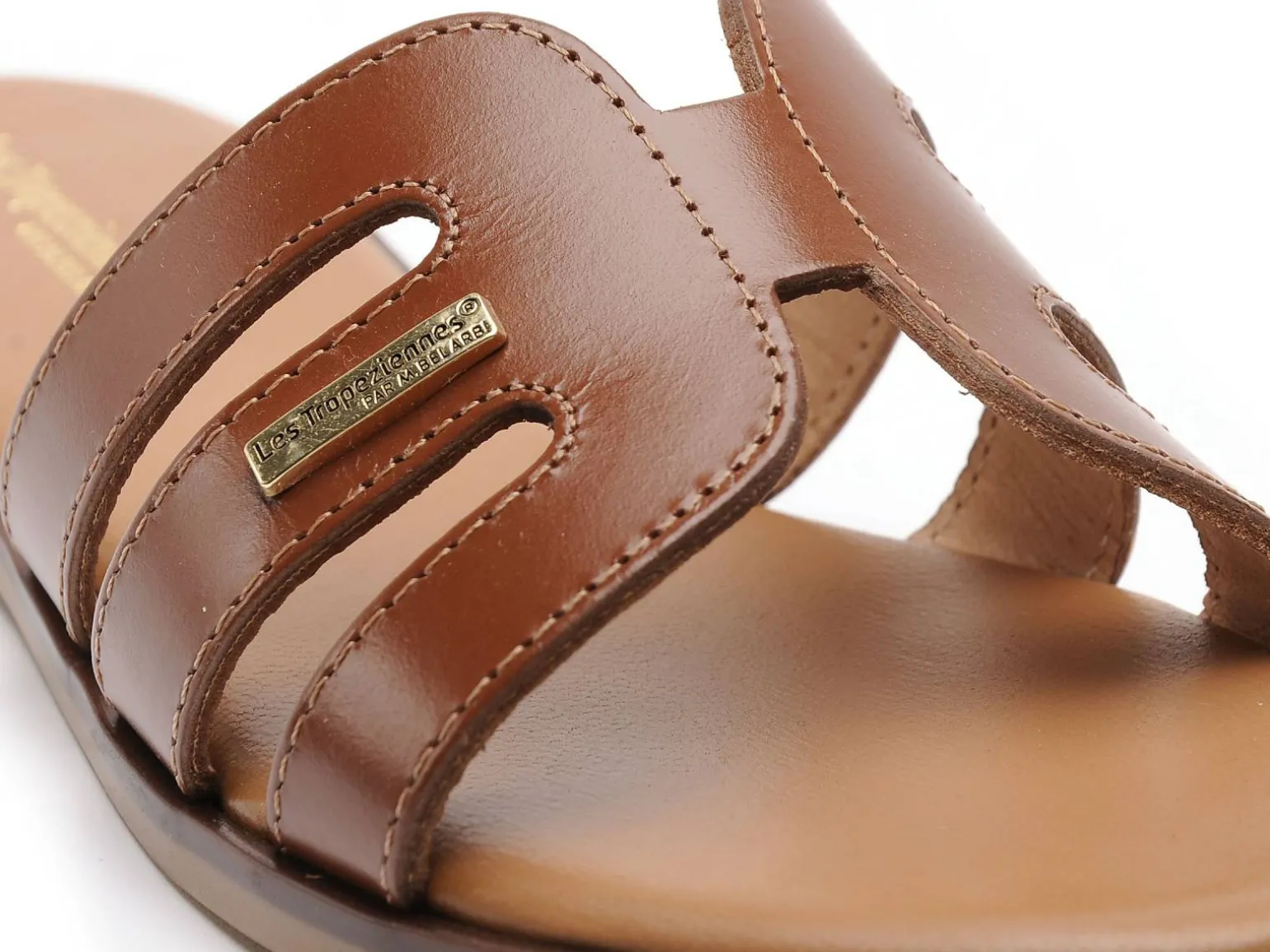 Les Tropeziennes HAMIGOS F Marron Mules et Sabots Plats Femme