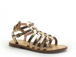 Les Tropeziennes HIKAELA F Or Sandales Plates Femme