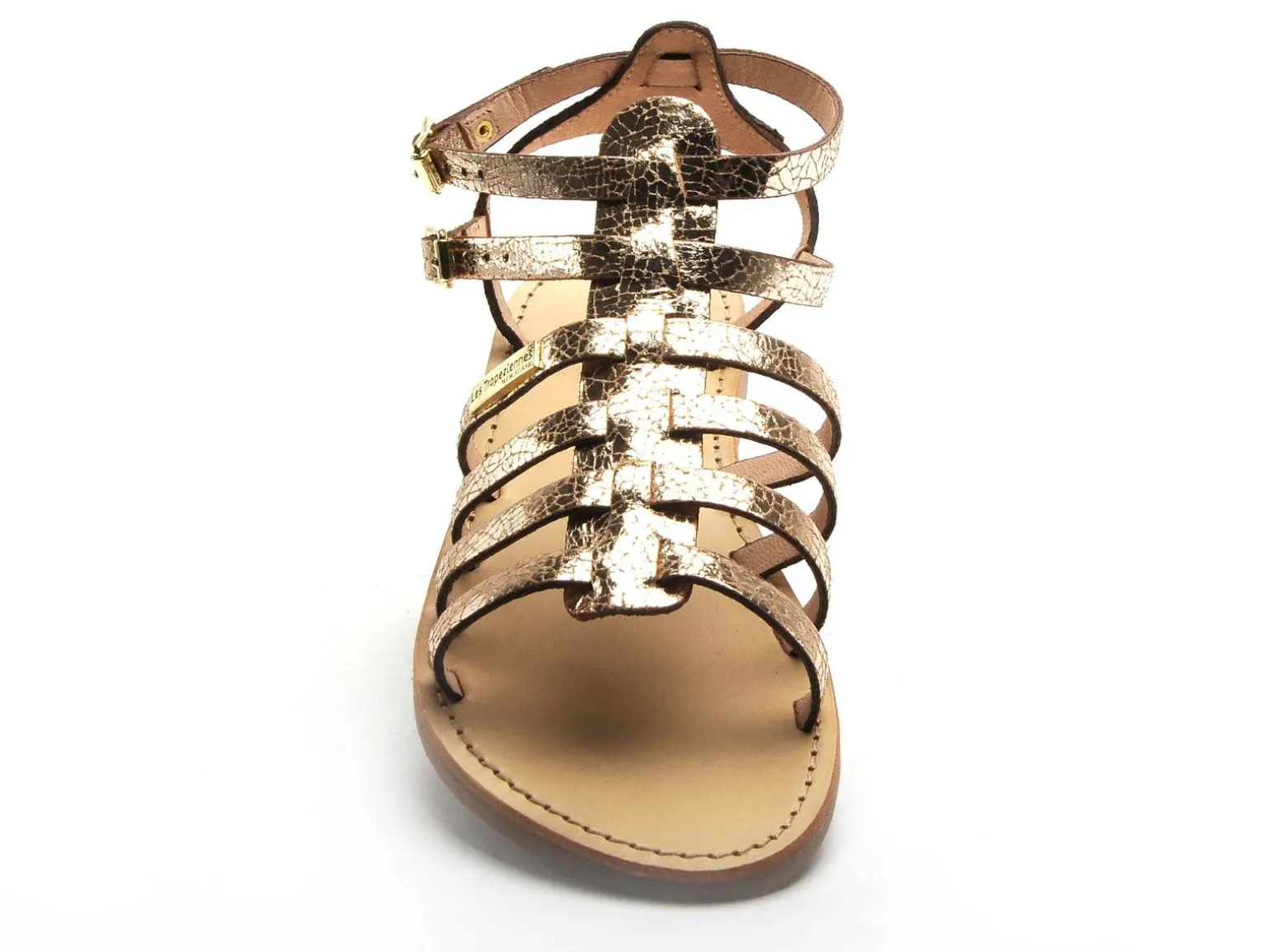 Les Tropeziennes HIKAELA F Or Sandales Plates Femme
