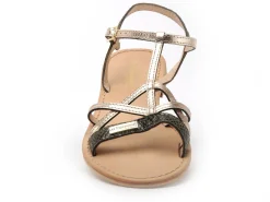 Les Tropeziennes HIRONELA F Kaki Sandales Plates Femme