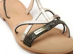 Les Tropeziennes HIRONELA F Kaki Sandales Plates Femme
