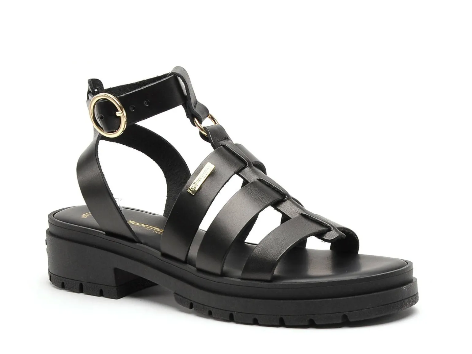 Les Tropeziennes TOBO F Noir Sandales à Talons Femme