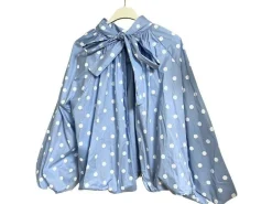 Lumine Chemisier Bleu D7770 Chemisiers et Tuniques Femme