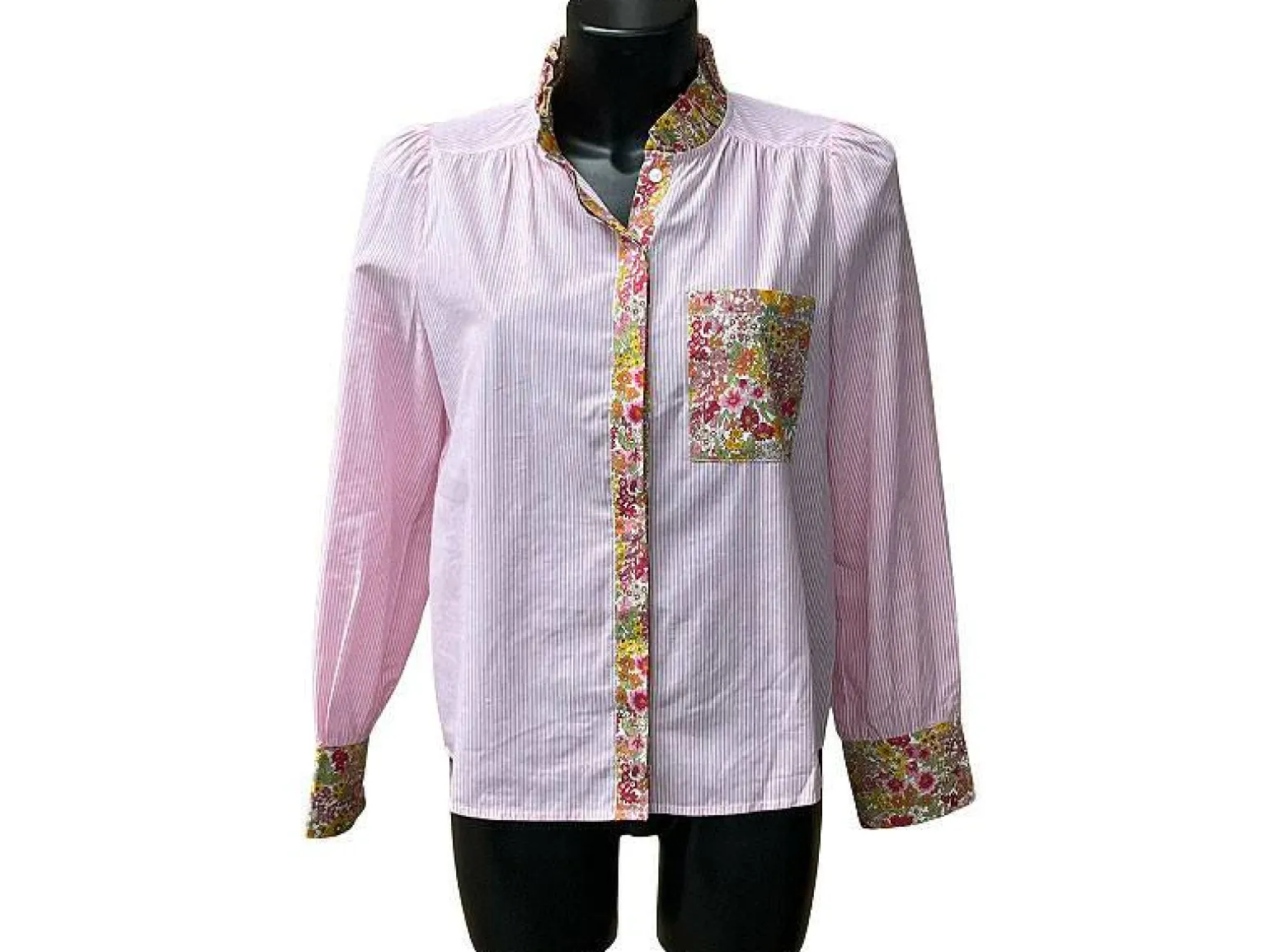 Majolica Chemisier 29504 Rose Chemisiers et Tuniques Femme