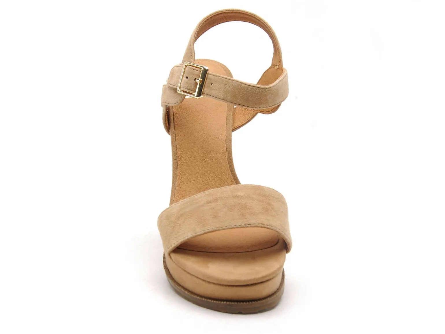 Mamzelle JAIN Beige Sandales à Talons Femme