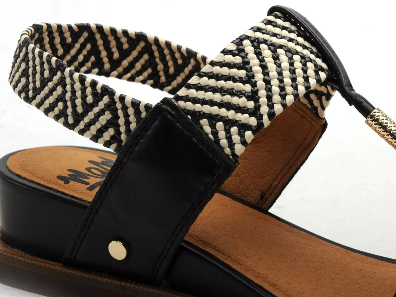 Mamzelle OBOLE Noir Sandales à Talons Femme