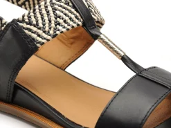 Mamzelle OBOLE Noir Sandales à Talons Femme