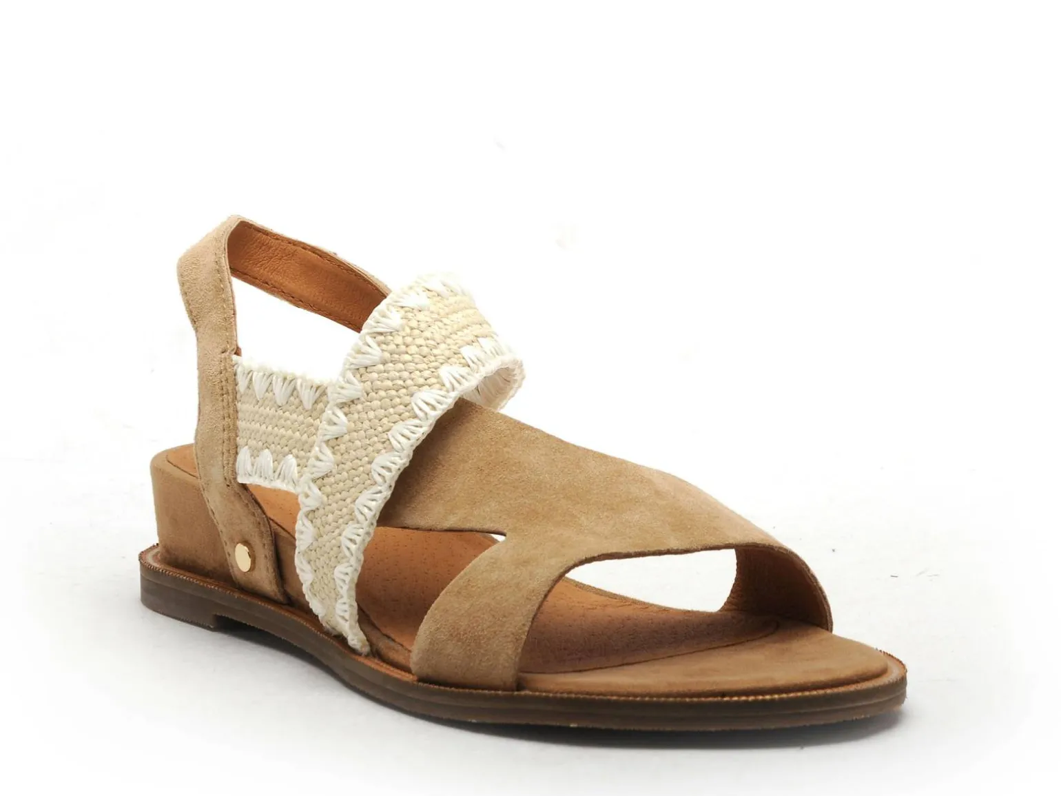 Mamzelle ORELI Beige Sandales à Talons Femme