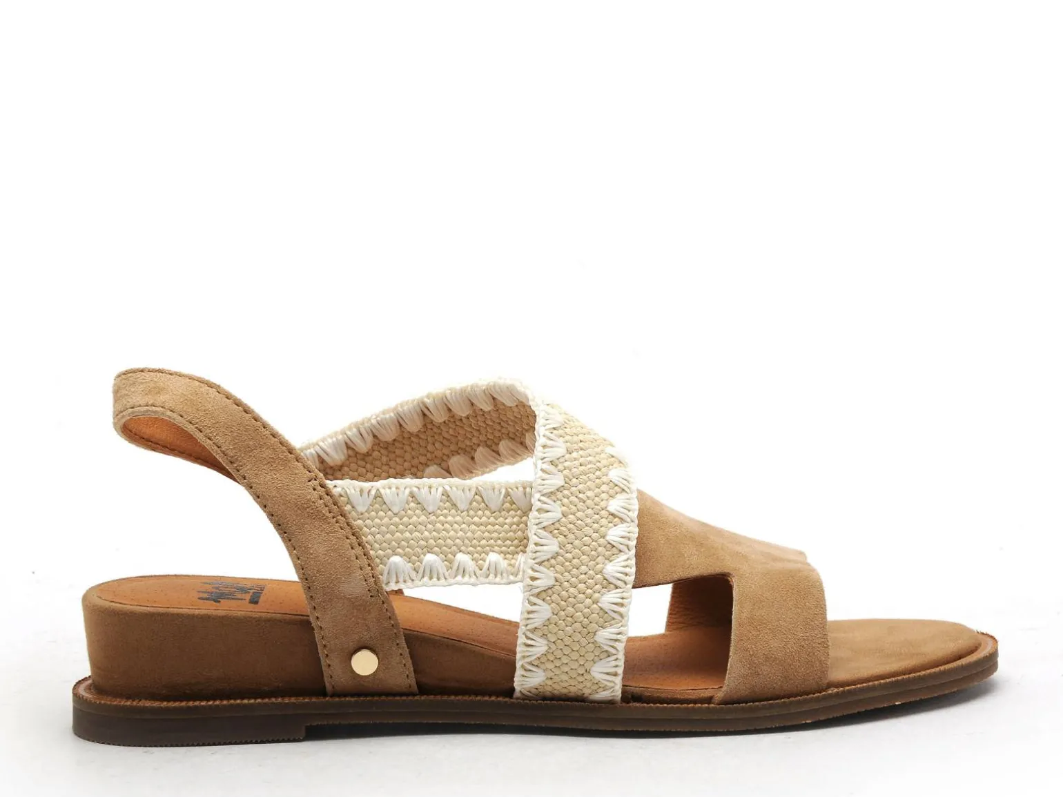 Mamzelle ORELI Beige Sandales à Talons Femme