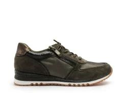 Marco Tozzi 23759 Kaki Baskets Basses Femme
