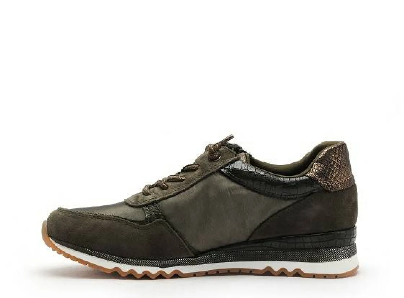 Marco Tozzi 23759 Kaki Baskets Basses Femme