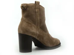 Maroli 8229 Beige Boots et Bottines à Talons Femme
