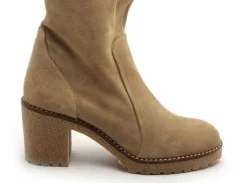 Maroli 7861 Beige Boots et Bottines à Talons Femme