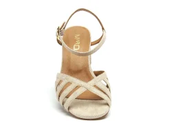 Maroli 7702 Beige Sandales à Talons Femme