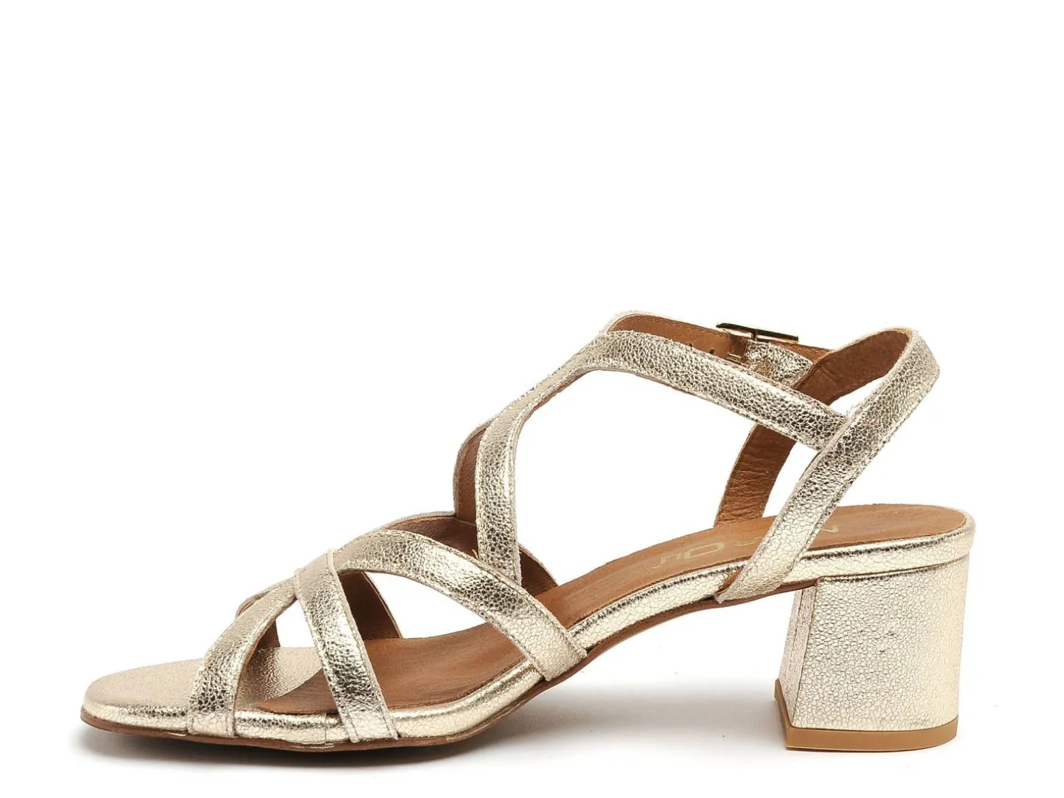 Maroli 8936 Or Sandales à Talons Femme