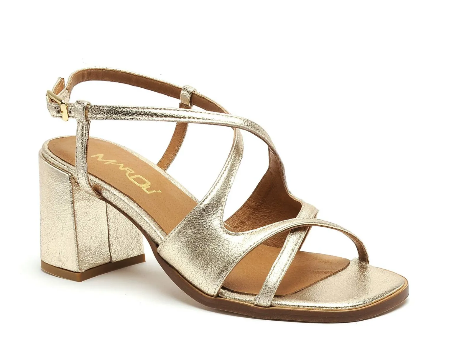 Maroli 8931 Or Sandales à Talons Femme