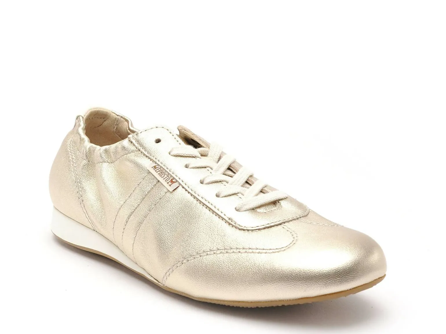 Mephisto 7201 P5149119 BONITA Or Baskets Basses Femme