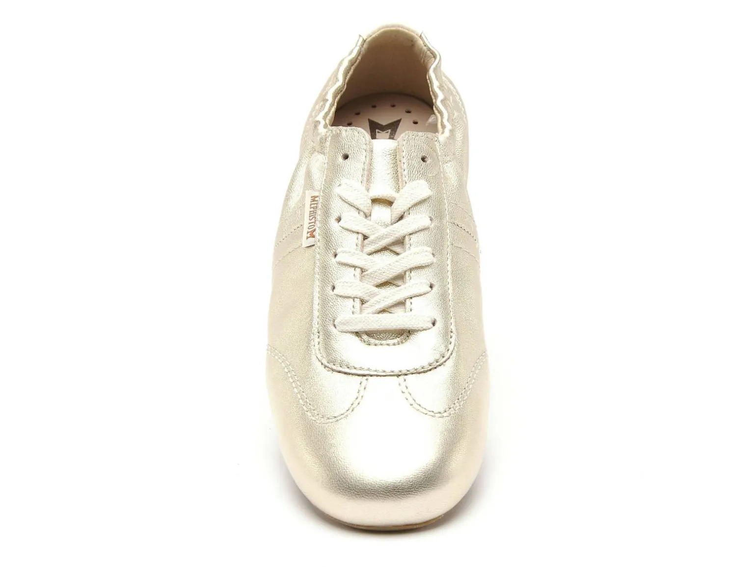 Mephisto 7201 P5149119 BONITA Or Baskets Basses Femme
