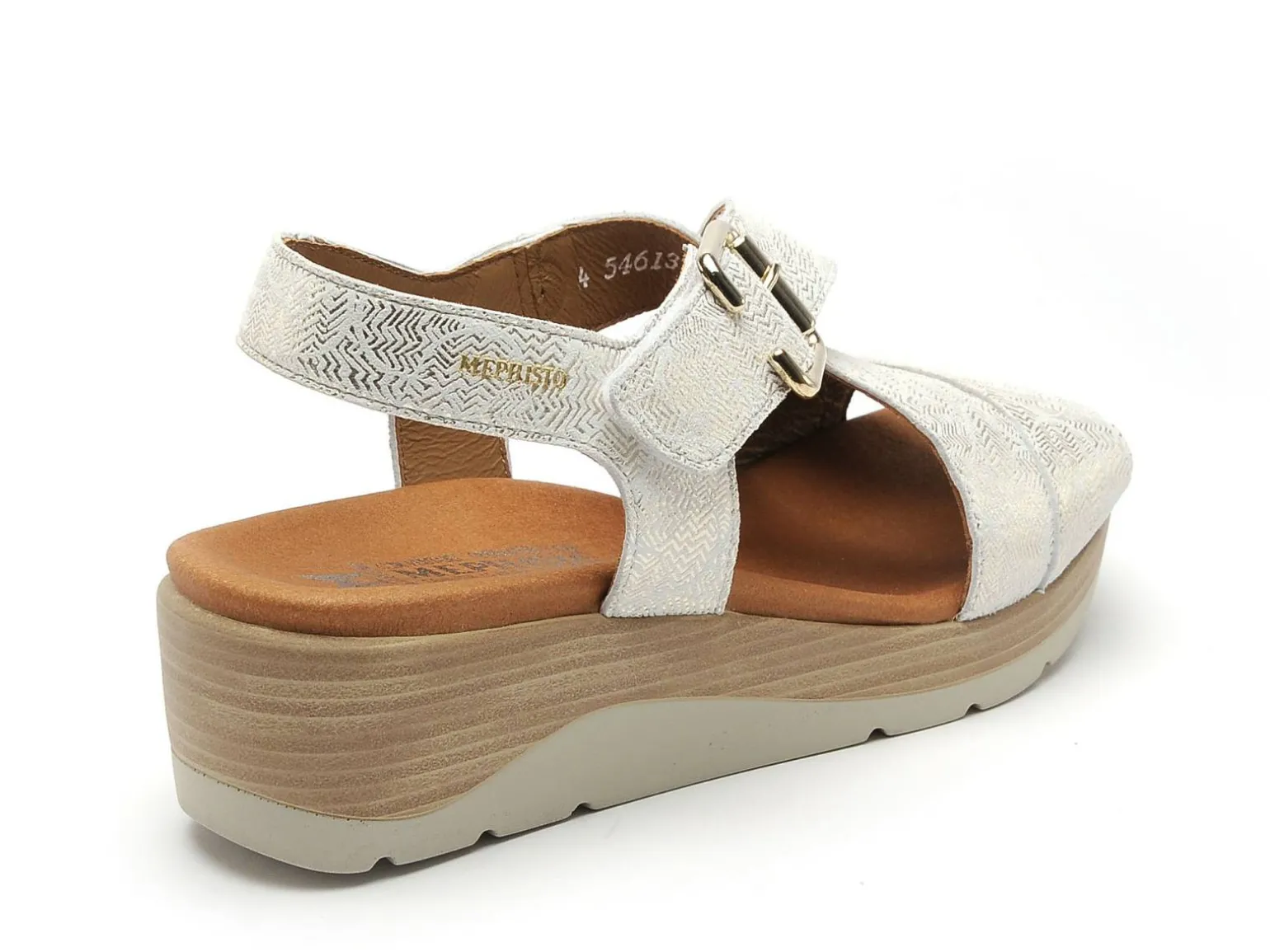 Mephisto 648 P5146864 CLAUDINE Blanc Sandales à Talons Femme