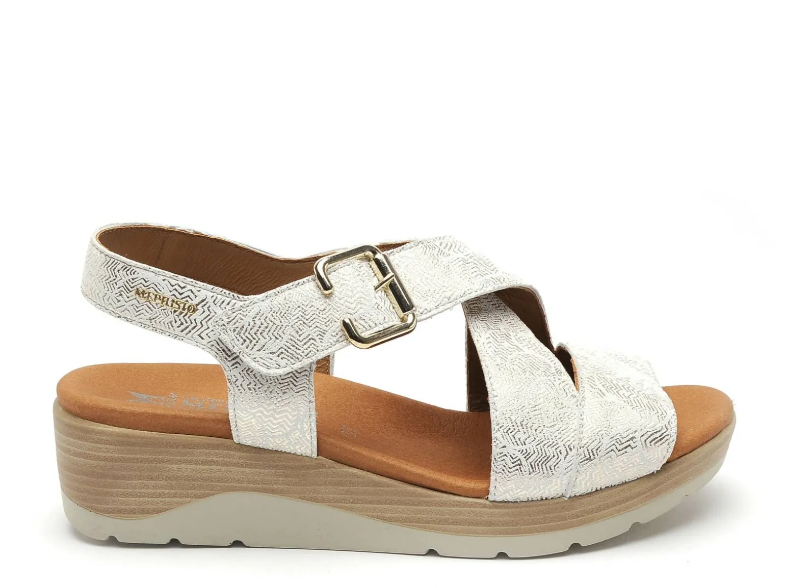 Mephisto 648 P5146864 CLAUDINE Blanc Sandales à Talons Femme