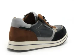 Mephisto 6360P5146846 GILFORD Bleu Baskets Basses Homme