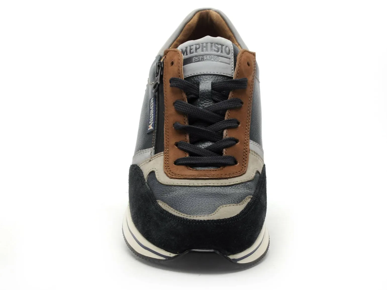 Mephisto 6360P5146846 GILFORD Bleu Baskets Basses Homme