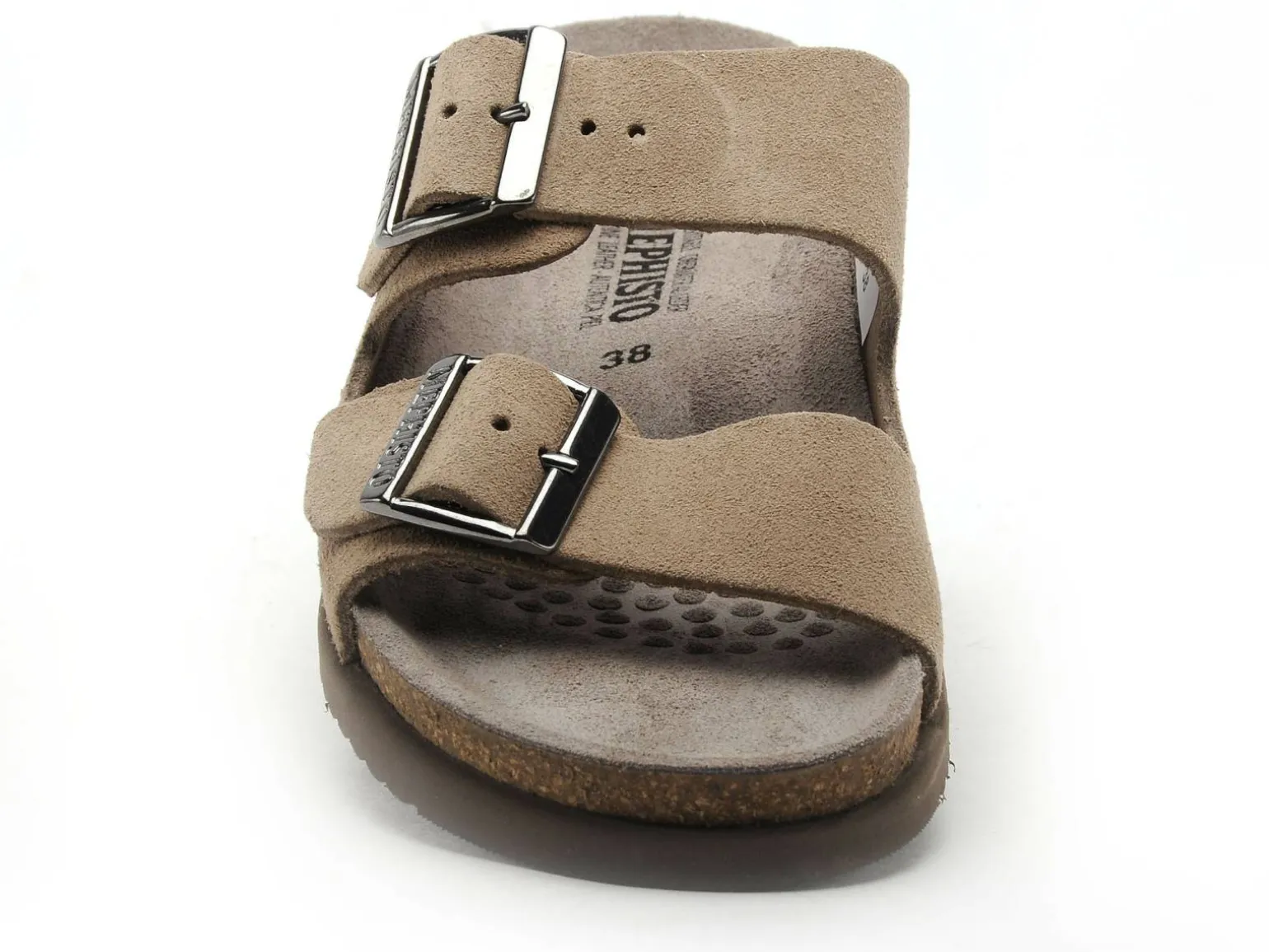Mephisto 763 P5142954 HESTER Beige Mules et Sabots à Talons Femme