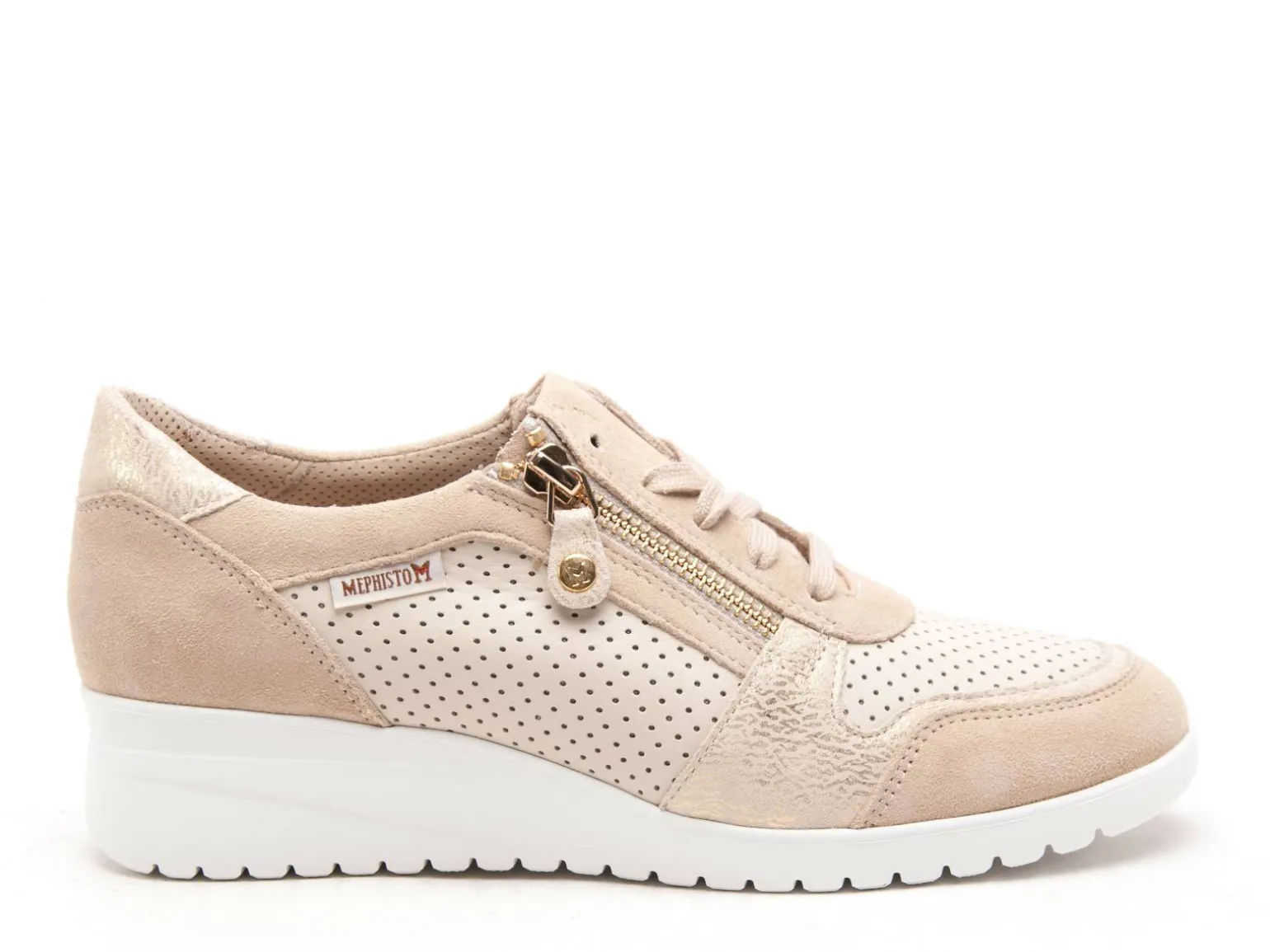 Mephisto 6515P5149187 IASMINA Beige Baskets Basses Femme