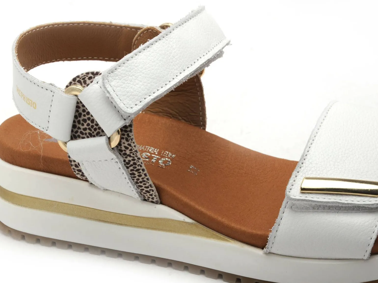 Mephisto 419 P5142127 JEANIE Blanc Sandales à Talons Femme