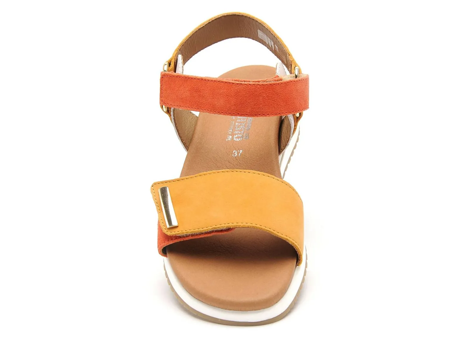 Mephisto 6419P5148860 JEANIE Orange Sandales à Talons Femme