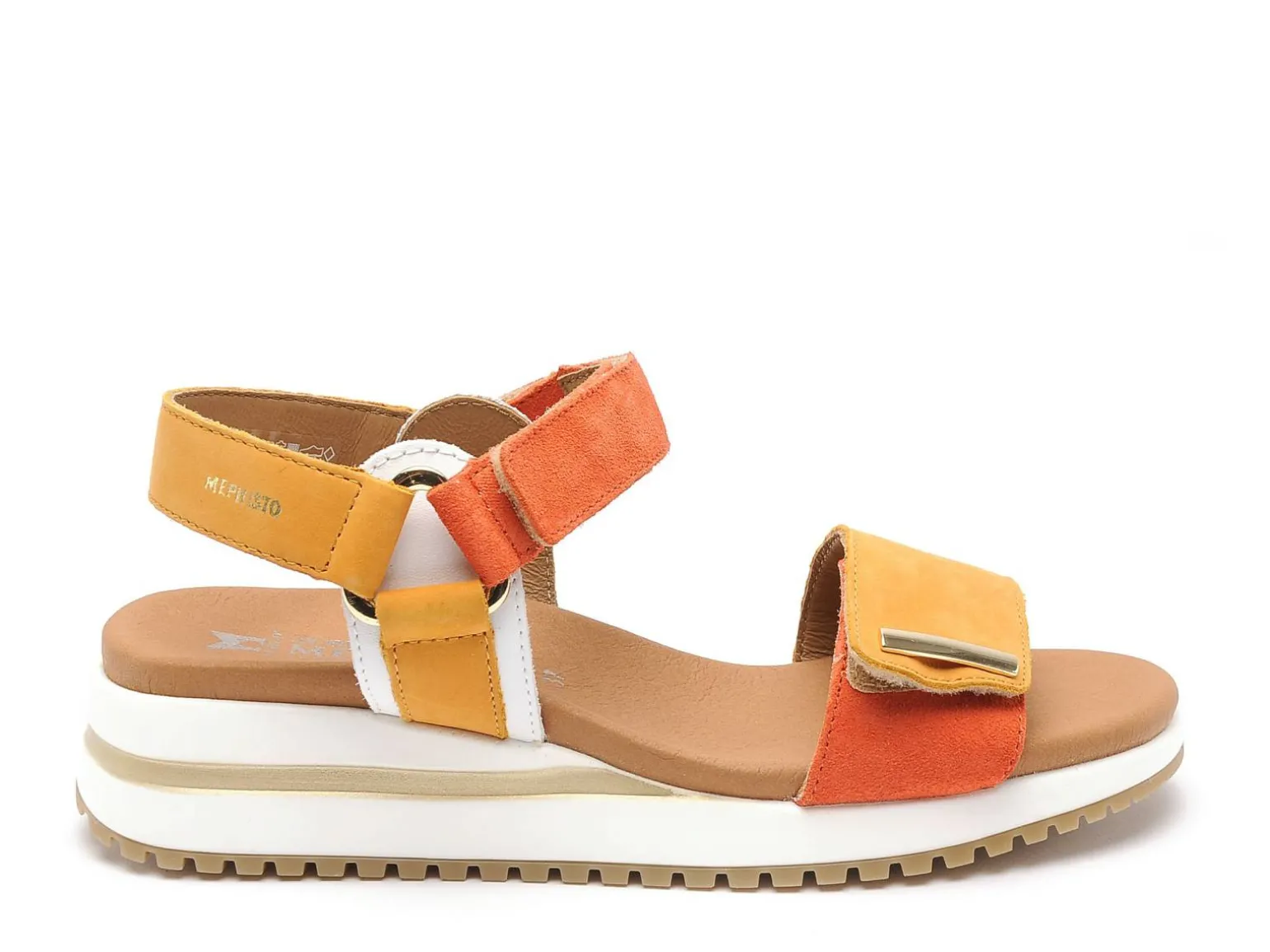 Mephisto 6419P5148860 JEANIE Orange Sandales à Talons Femme