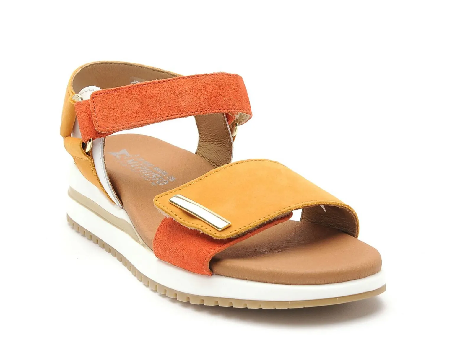 Mephisto 6419P5148860 JEANIE Orange Sandales à Talons Femme