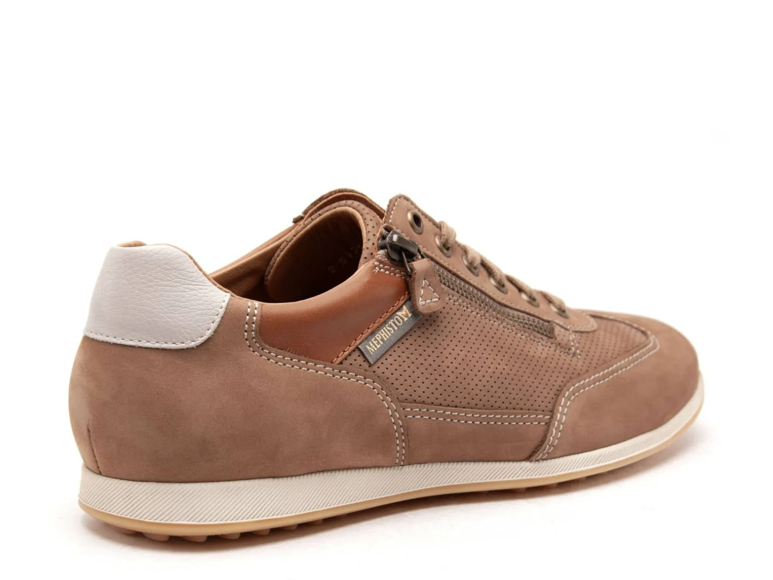 Mephisto 5822P5136959 LEON Beige Baskets Basses Homme