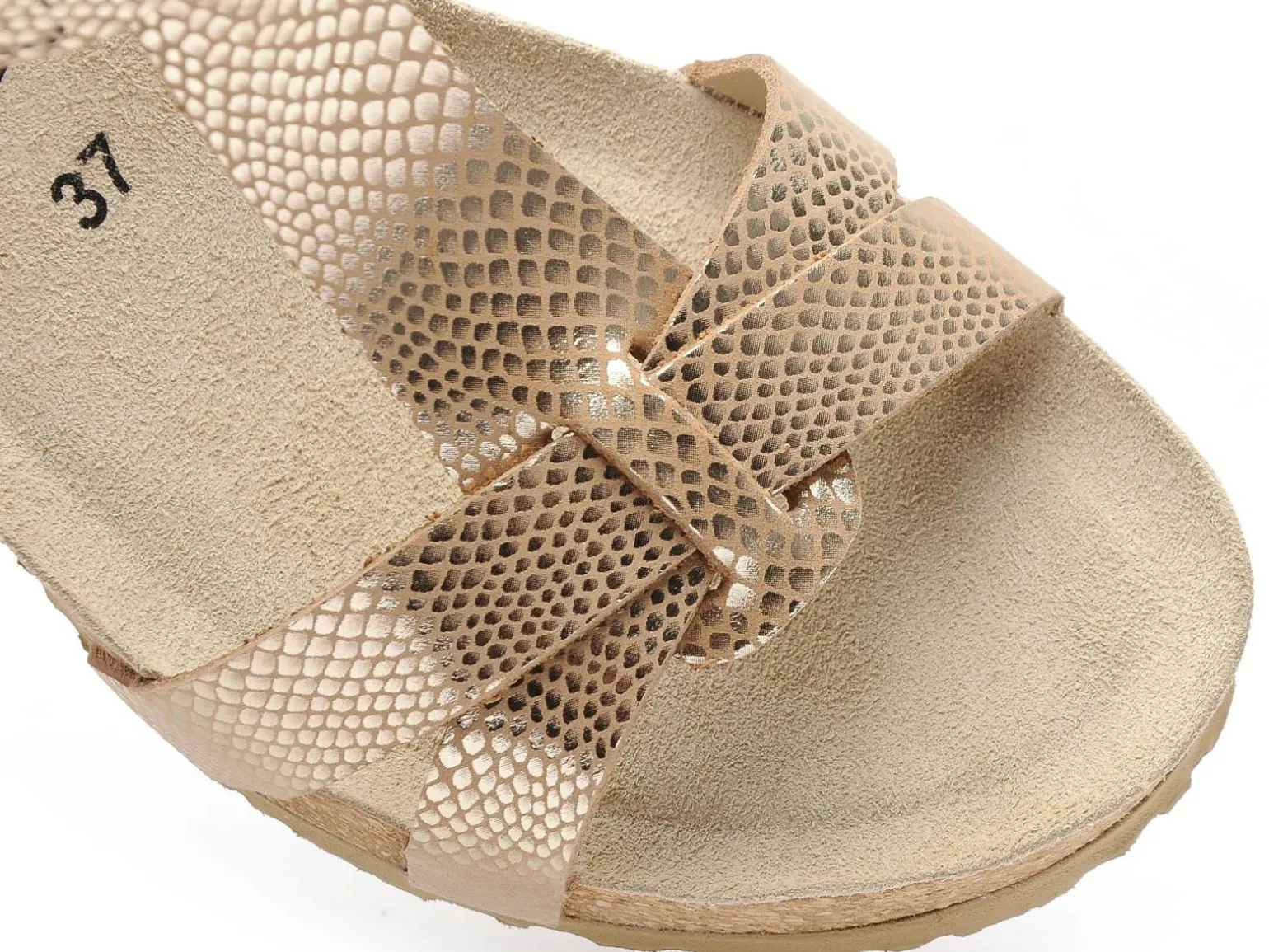 Mephisto 2824P5141929 LIVIANE HAVANA Or Sandales à Talons Femme