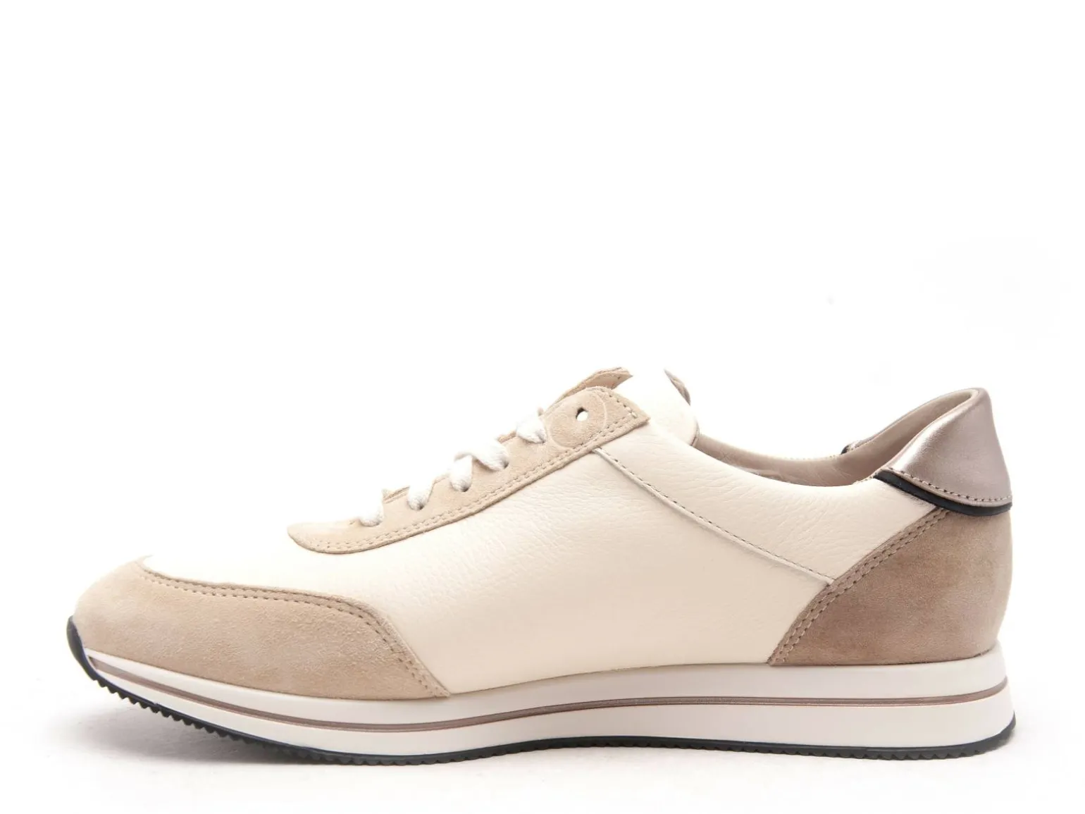Mephisto 186 P5148990 LUCILLE Beige Baskets Basses Femme