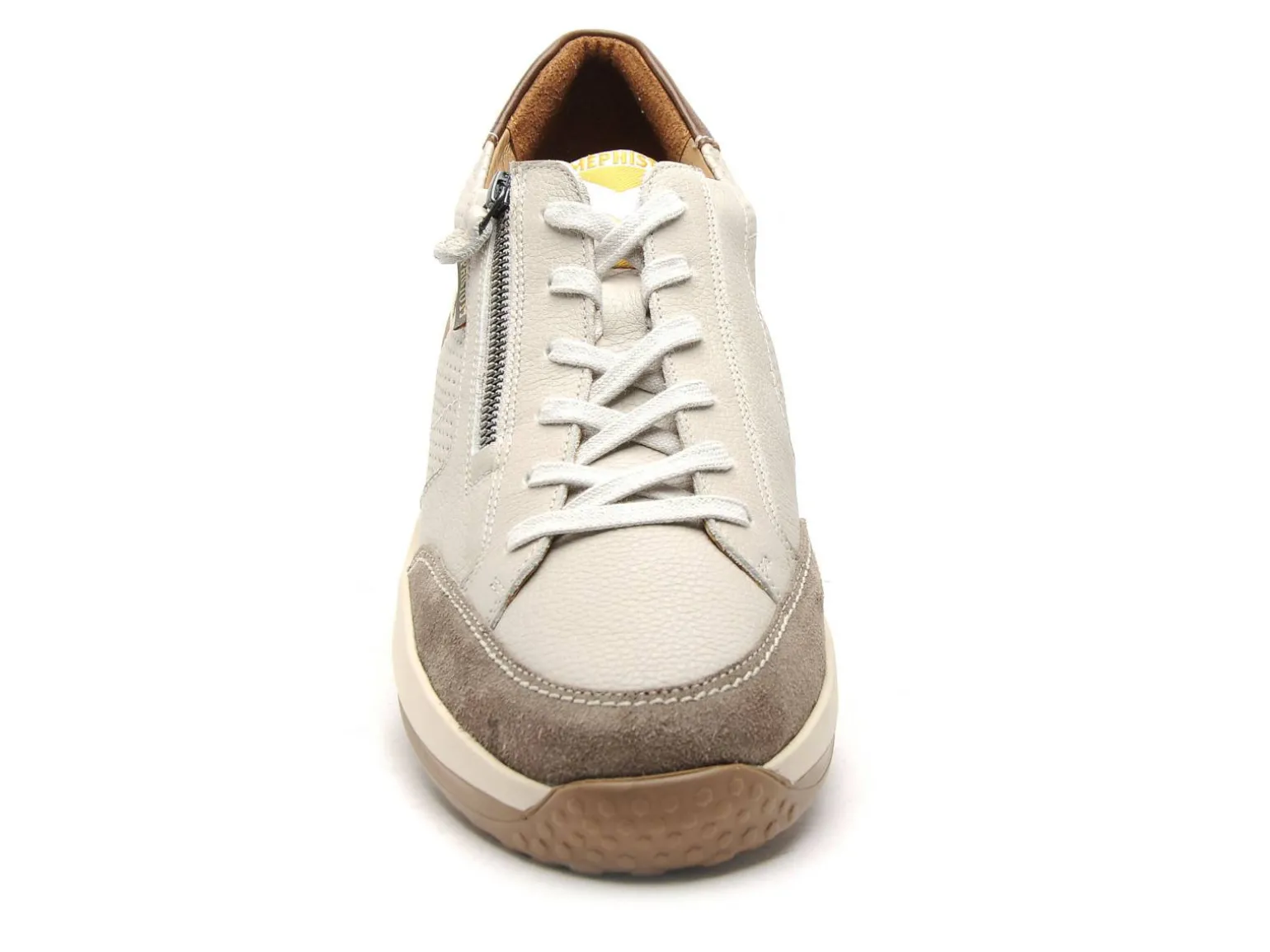 Mephisto 6775P5145102 SACCO Beige Baskets Basses Homme