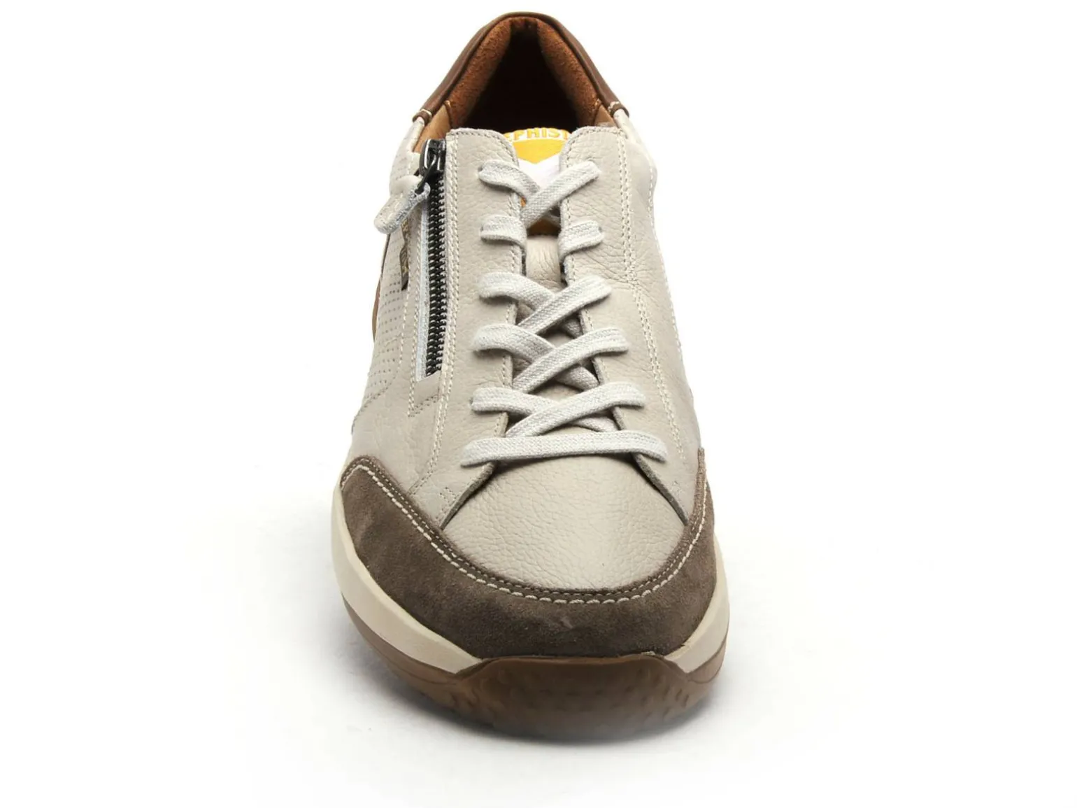 Mephisto 6775P5145102 SACCO Beige Baskets Basses Homme