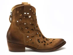 Mimmù M374312 Marron Boots et Bottines à Talons Femme