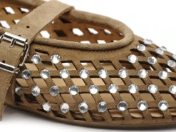 Mimmù M724M1 Marron Ballerines Femme