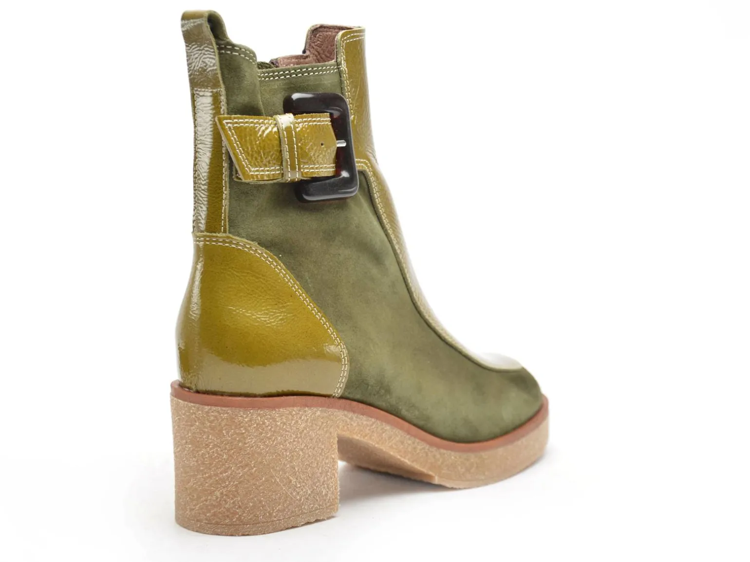 Minka EMOGI Vert Boots et Bottines à Talons Femme