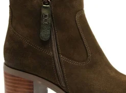 Minka FAUSTINE Kaki Boots et Bottines à Talons Femme